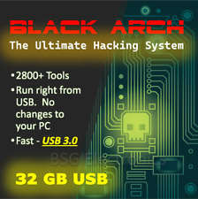 ☠️  Hacking Tools - BlackArch - 32GB - Fast USB 3.0 - ☠️ comprar usado  Enviando para Brazil