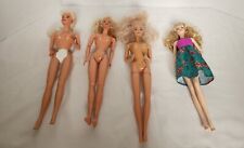 Lote Vintage Barbies De 4 Bonecas Vários Condições 1976 - Década de 1990 Loira Platina, usado comprar usado  Enviando para Brazil