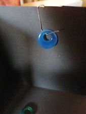 Halsketten anhänger blauer gebraucht kaufen  Bopfingen