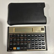 Calculadora imobiliária vintage Hewlett Packard HP 12C negócios financeiros com estojo comprar usado  Enviando para Brazil
