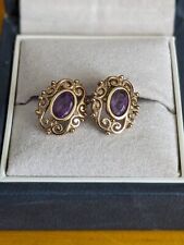 9ct gold amethyst for sale  KETTERING