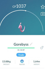 Gorebyss Pokemon Trade GO Pokémon Not Shiny Clamperl Gen3 Hoenn na sprzedaż  Wysyłka do Poland