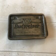 Budweiser masterpiece buckles for sale  HORSHAM