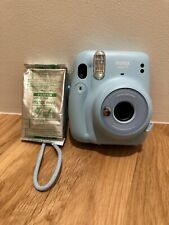Used, Fujifilm Instax Mini 11 Instant Camera - Light Blue for sale  Shipping to South Africa