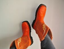Botas de cowgirl laranja Justin tamanho 8,5 comprar usado  Enviando para Brazil