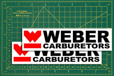 Weber carburetors racing for sale  WIGSTON