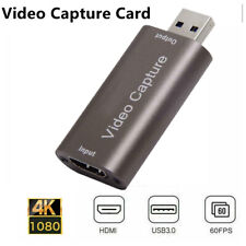 Video Capture Card HDMI to USB 3.0 Audio 1080P HD Game Recording Live Streaming for sale  Shipping to South Africa