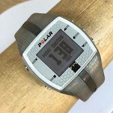 Polar FT4 Fitness Training Heart Rate Monitor Watch Silver Mens Watch Only, used for sale  Shipping to South Africa