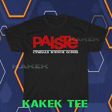 Nueva Camisa Paiste Symbal Music Equipment Company Logotipo Camiseta EE. UU. Talla S a 5XL, usado segunda mano  Embacar hacia Argentina