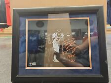 Foto foco firmada por Peyton Manning Denver Broncos 11x14 fanáticos certificado de autenticidad HOF INS segunda mano  Embacar hacia Argentina