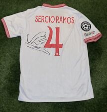 Camisa Sevilha 23/24 assinada por Sergio Ramos, usado comprar usado  Enviando para Brazil