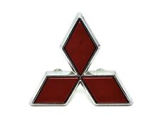 Emblema genuíno Mitsubishi três diamantes vermelho emblema. P/N MB567206 comprar usado  Enviando para Brazil