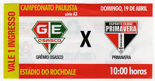 Ticket BRA GE Osasco - Primavera 19.04.2015 comprar usado  Enviando para Brazil