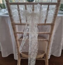 Lace chair sashes for sale  LANCASTER