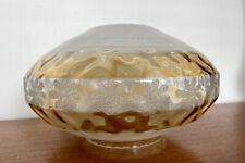 Pingente de teto de vidro vintage meados do século abajur claro. Forma de OVNIs 1950/60, usado comprar usado  Enviando para Brazil