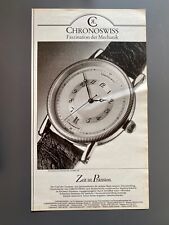 Chronoswiss chronometer chrono gebraucht kaufen  Aßlar