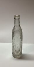 Very rare 1930s ribbed Orange Crush 8 oz clear bottle for sale  Shipping to South Africa