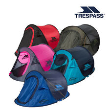 Used, Trespass 2 Man Pop Up Tent Waterproof For Camping Hiking Festival Swift for sale  Shipping to South Africa