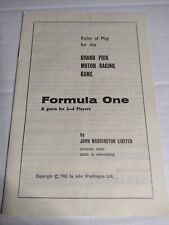 Waddingtons games. formula for sale  Shipping to Ireland