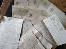 Lot de documents notariés - 19ème - Arrondissement de Brioude Haute Loire Lot 1 comprar usado  Enviando para Brazil