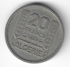 Algerie 20 francs d'occasion  Yvetot