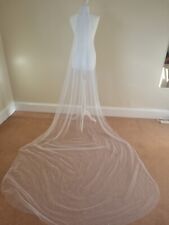 Cathedral length bridal for sale  LINCOLN
