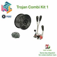 Used, Trojan Heavy Duty Pallet Strapping Banding Kit Combi CK01 -Next Day Delivery for sale  Shipping to South Africa