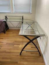 Glass corner desk for sale  Decatur