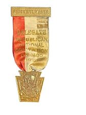 Distintivo de delegado da Convenção Nacional Republicana de 1932 Pensilvânia Herbert Hoover comprar usado  Enviando para Brazil