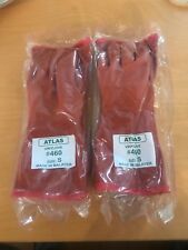 2 Pairs-Atlas 460 Vinylove Cold Resistant Insulated vinyl Gloves SMALL (warm), used for sale  Salinas
