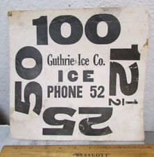Vintage guthrie ice for sale  Fairbanks