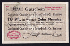 Hannover pfennig 1917 gebraucht kaufen  Stahnsdorf