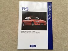 1991 ford rallye for sale  VERWOOD