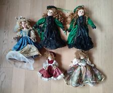 Set bambole ceramica usato  Monselice