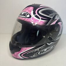 Casco de motocicleta HJC Hellion CL-16 rosa pequeño cara completa ENVÍO GRATUITO segunda mano  Embacar hacia Mexico