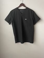 Figs Technical Collection Black Scrub Top Short Sleeve EUC Size Small for sale  Shipping to South Africa