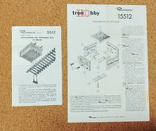 Rivarossi foglio montaggio usato  Ancona