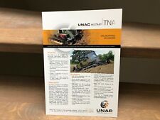 Usado, UNAC TNA air-transportable bulldozer brochure segunda mano  Embacar hacia Argentina