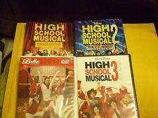 (4) Lote de DVD Musical Disney High School: High School Musical 1, 2 e 3 + MAIS, usado comprar usado  Enviando para Brazil