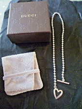 Gucci necklace sterling for sale  CAMBERLEY