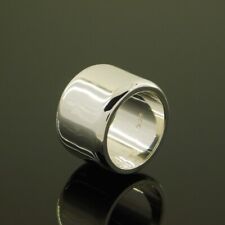 Chunky Wedding Band Wide 17MM 925 Sterling Silver Women Thick Statement Ring for sale  Shipping to South Africa