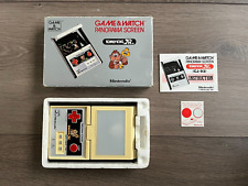 Used, Nintendo Game & Watch Donkey Kong Jr. Junior Panorama CJ-93 G&W CIB for sale  Shipping to South Africa