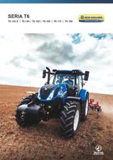 New Holland T6 02 / 2018 catalogue brochure tracteur tractor Pologne Poland, używany na sprzedaż  PL