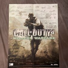Pôster autógrafo Call Of Duty 4 Modern Warfare (fac-símile) comprar usado  Enviando para Brazil