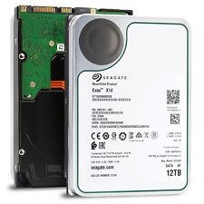 Usado, Unidad de disco duro empresarial Seagate 12 TB Exos X14 SATA 6 Gb/s 7200 RPM — ST12000NM0538 segunda mano  Embacar hacia Argentina