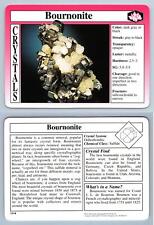 Used, Bournonite #11.4 - Crystals - Treasures Of The Earth Grolier Card for sale  Shipping to South Africa