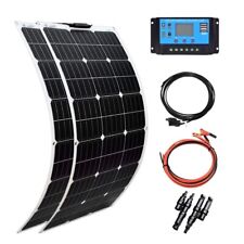 Solar Panel Kit Set 2 x 100W Flexible 20A 12V XINPUGUANG for sale  Shipping to South Africa