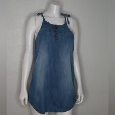 Used, Celebrity Pink Blue Denim Dress Sleeveless Adjustable Straps for sale  Shipping to South Africa