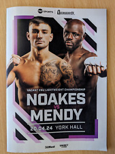 Noakes mendy boxing for sale  EVESHAM