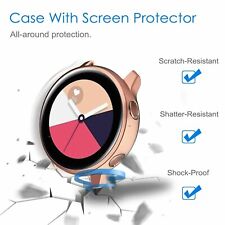 Set -four-4 Snap On Cases Cover Samsung Galaxy Watch5 Screen Protector 40/44MM, used for sale  Shipping to South Africa